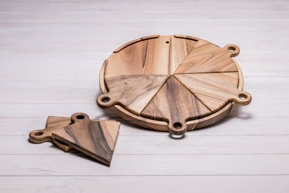 Маленькая подставка для кусочков пиццы | Зображення 3