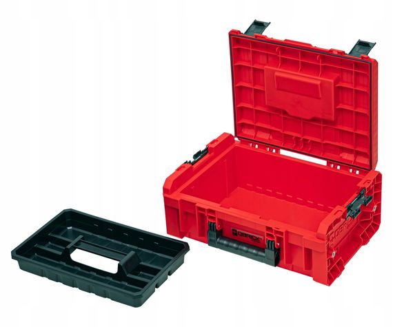 Ящик для інструментів, 18", 450x332x171, SYSTEM PRO Technician Case Red, SKRQSPTC2CCZEPG001, QBRICK | Зображення 2
