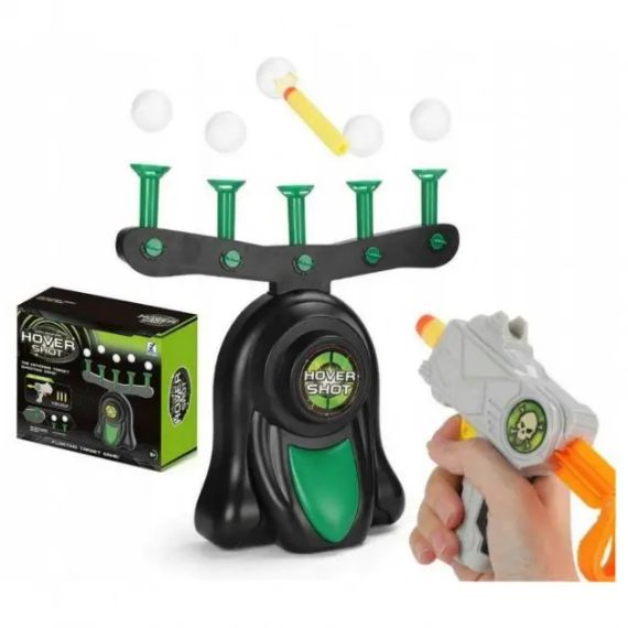 Повітряний тир дитячий ігровий набір Hover Shot Стрілянина по кульках, що літають
