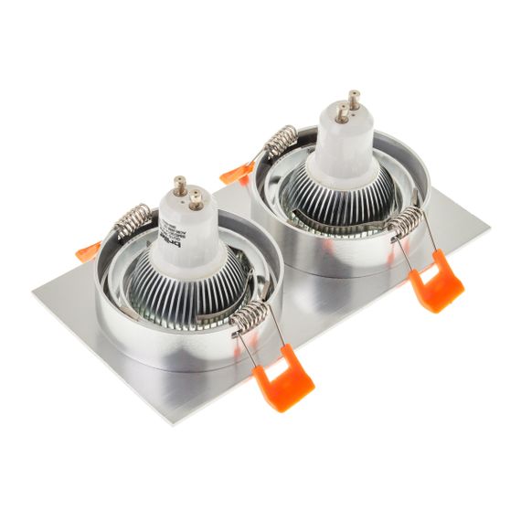 Светильник точечный поворотный HDL-DT 109/2 MR16 SL | Зображення 7