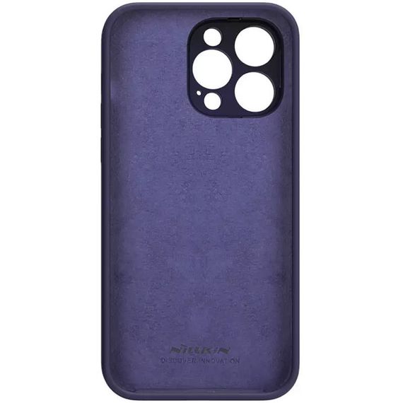 Чехол Silicone Nillkin LensWing Magnetic для Apple iPhone 14 Pro Max (6.7") MagSafe, Фиолетовый / Deep Purple | Зображення 4