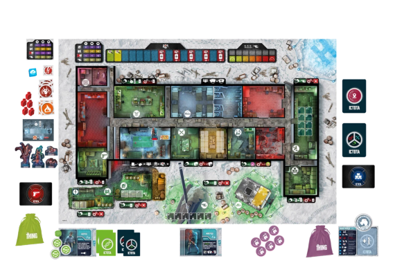 Настольная игра Нечто. Настольная игра (The Thing: The Boardgame) укр. | Зображення 4