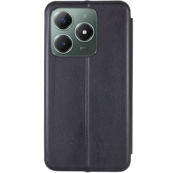 Кожаный чехол-книжка Classy для Realme C61 4G Черный | Зображення 1