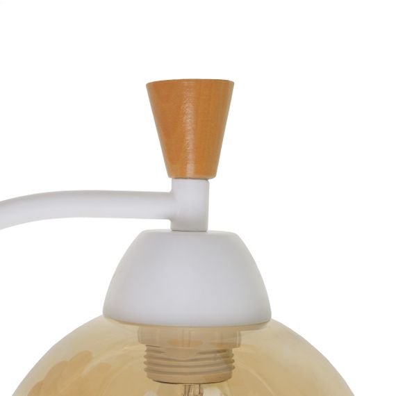 Бра настенное накладное в спальню BL-586W/1 E27 WH+BR | Зображення 6