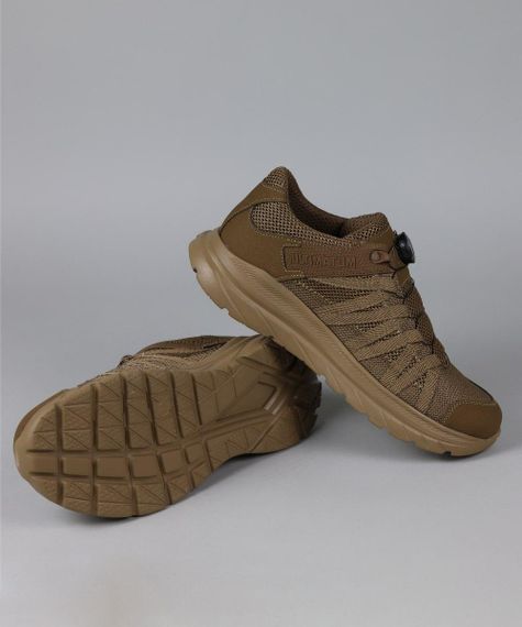 Тактичні кросівки ULTIMATUM Viper Койот B-124 зі швидкою шнурівкою , Полегшені трекінгові кросівки на автошнурку 45