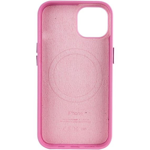 Шкіряний чохол Leather Case (AA Plus) with MagSafe для Apple iPhone 12 Pro Max (6.7") Pollen | Зображення 1