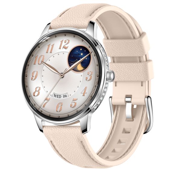 Smart Brilliant Slim Silver Rubber, 2 ремешка