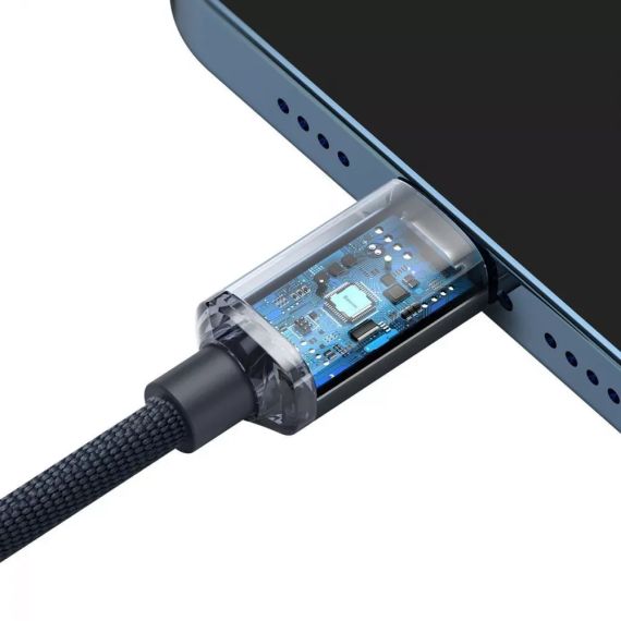 Кабель Baseus Crystal Shine Series Fast Charging Type-C to Lightning 20W (1.2m) | Зображення 2