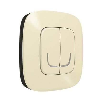 Valena Allure with NETATMO. Умный беспроводной выключатель 2-клавишний.Слоновая кость (752687) | Зображення 2