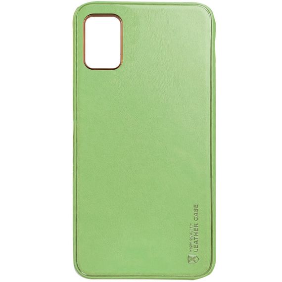 Шкіряний чохол Xshield для Xiaomi Redmi Note 11 (Global) / Note 11S Зелений/Pistachio