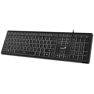 Клавиатура Genius SlimStar 820 USB UA Black (31310055410) | Зображення 2