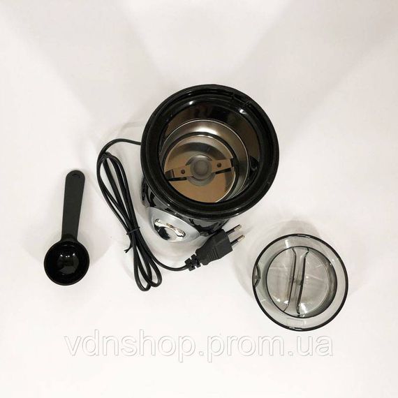 Кофемолка с функцией измельчения мокрого кофе Suntera SCG-601B 200 Вт, Мощная кофемолка-измельчитель PT-93 | Зображення 6