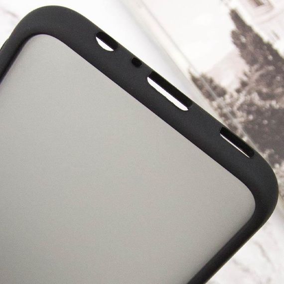 Чохол TPU+PC Lyon Frosted для Samsung Galaxy A07 Black | Зображення 5