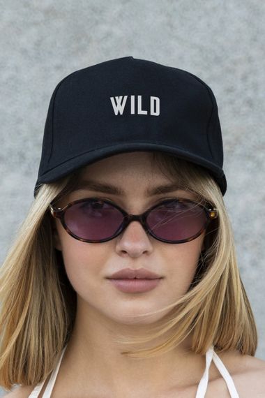 Кепка бейсболка тракер Without з принтом Wild Black | Зображення 5