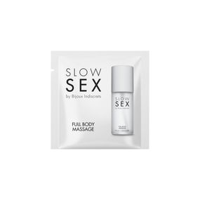 Пробник силиконового геля для массажа всего тела Bijoux Indiscrets Slow Sex Full body massage