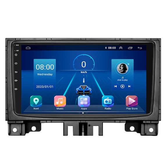 Штатная магнитола Lesko для Mercedes-Benz Sprinter II (W906) Рестайлинг 2014-2018г 9" 4/64Gb 4G Wi-Fi GPS Top