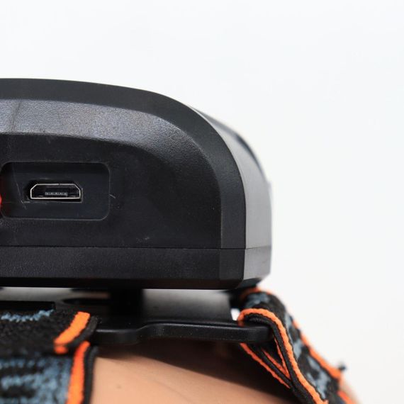 Налобний ліхтар акумуляторний з USB, 3 режими, BL 203 COB / Світлодіодний ліхтарик на голову | Зображення 7