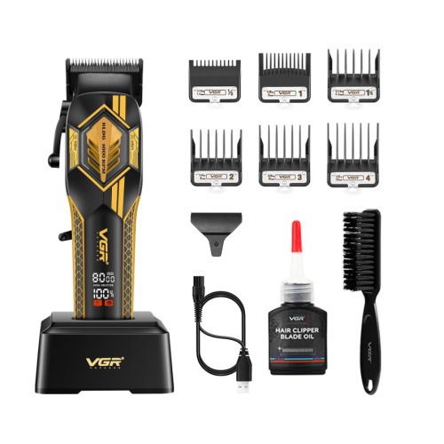 Машинка для стрижки безпроводна VGR V-119 GOLD (46514-VGR-119 GOLD_1416) | Зображення 2