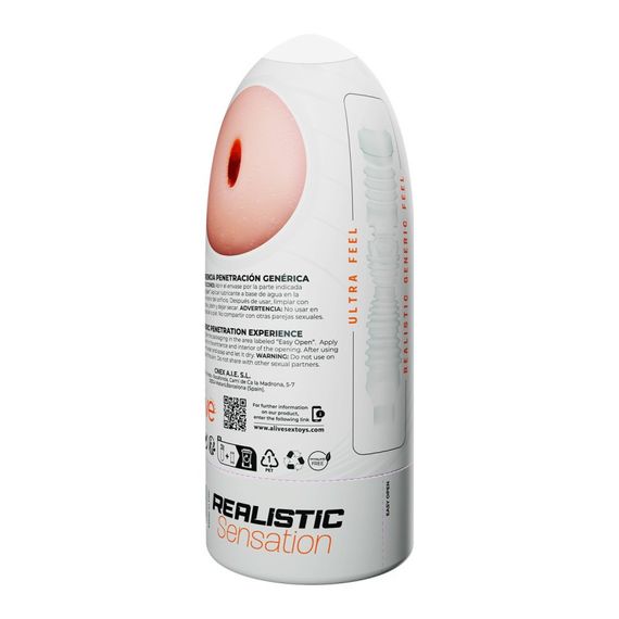 Мастурбатор чоловічий Alive Flex Generic у колбі, M sexstyle | Зображення 5