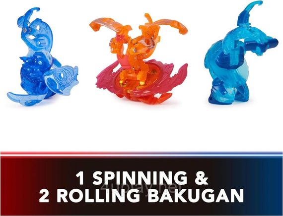 Арена Бакуган с вращающимся атакующим бакуганом Драгоноид Оригинал Spin Master Bakugan Battle Arena | Зображення 4