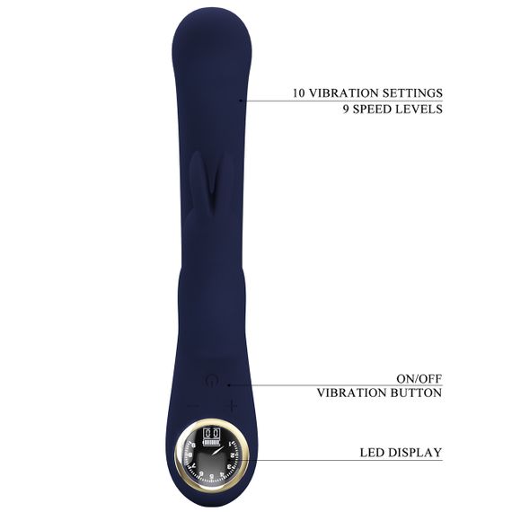 Вібратор - Pretty Love Lamar Vibrator Blue Sex Aura | Зображення 7