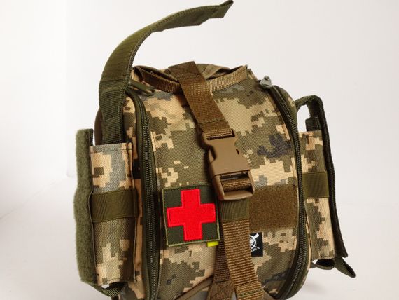 Аптечка тактична військова піксель швидкого скидання на MOLLE GEN 2 | Зображення 7