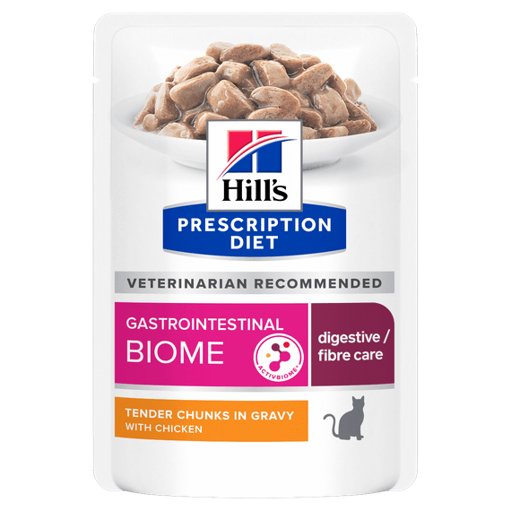 Hill’s Prescription Diet Gastrointestinal Biome Вологий корм для котів при захворюваннях ШКТ 85 г х 12 шт