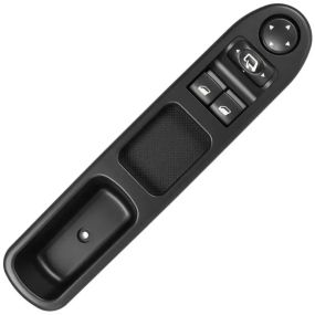 Кнопки панелі керування електричними вікнами та дзеркалами Peugeot 307 00-12 Пежо на 6+3 контактів 6554.E4