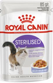 Корм Royal Canin Sterilised Jelly влажный для взрослых стерилизованных котов 85 гр
