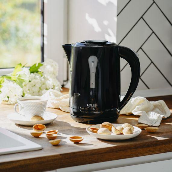 Электрочайник Adler AD 1244 черный 2,5 л, 2200 Вт | Зображення 9