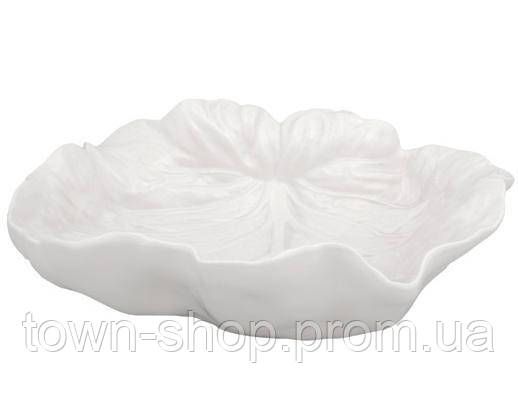 Блюдо овальное Bordallo Pinheiro Cabbage 26x25см, бежевое TR-65014968