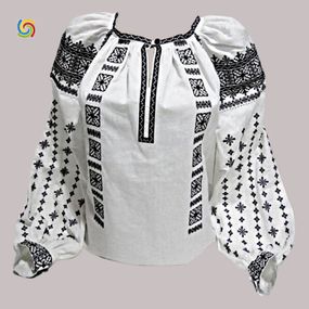 Рубашка Украинская вышиванка 333279610 цвет белый размер XL/XXL