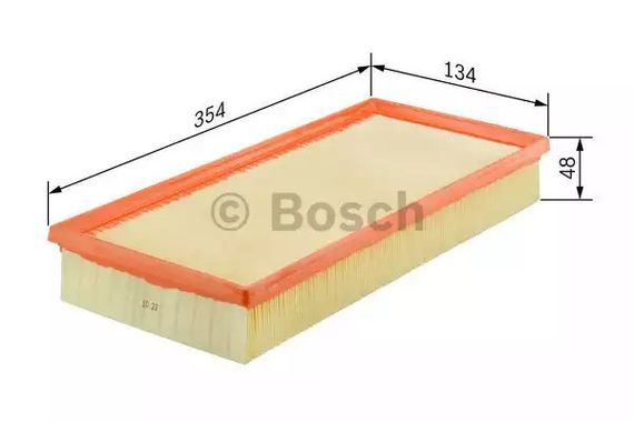 Фільтр повітряний MERCEDES-BENZ (BBDC), SSANGYONG CHAIRMAN, PUCH G-MODELL, BOSCH (1457433071) | Зображення 4