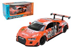 Машина металева "АВТОПРОМ" 68291A(O) 1:24 Audi R8 LMS, батарейка, світло ,звук, відкриваються двері, кор. 26,5*13,5*12см