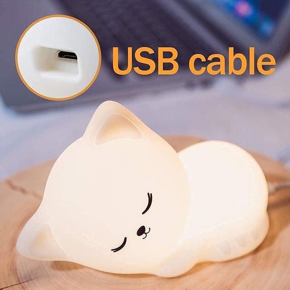Нічник Cat A16 1200 mAh, Білий | Зображення 4