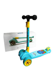 Дитячий триколісний самокат Scooter MAXI Monsters Engkid