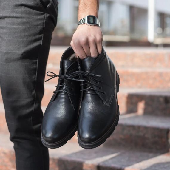 Черевики на натуральному хутрі (цигейці) 41  розмір | Зображення 2