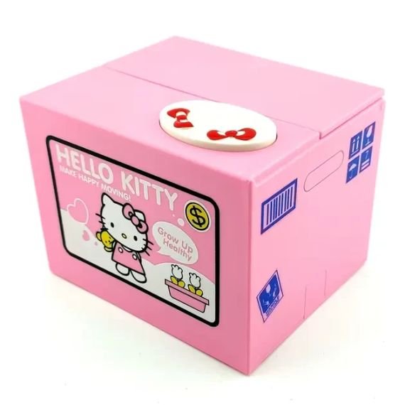 Интерактивная копилка Hello Kitty Piggy Banк розовый | Зображення 2