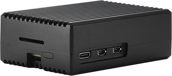 Алюминиевый корпус для Raspberry Pi 5 iUniker P573 Корпус с охлаждением для Raspberry Pi | Зображення 1