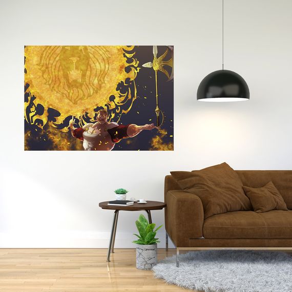 Плакат-постер з принтом Кавун Nanatsu no Taizai - Сім смертних гріхів А1 ПЛ000831(A1)