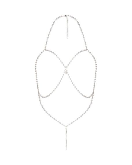 Прикраса на груди Obsessive Lyxa jewelry cupless bra Sex Aura | Зображення 1