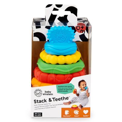 Розвиваюча іграшка Baby Einstein пірамідка Stack &amp; Teethe (12356) | Зображення 2