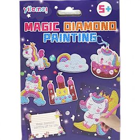 Уцінка. Алмазна мозаїка "Magic Diamond Painting: Єдиноріжка" - Помята упаковка,