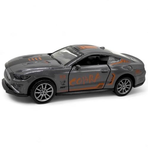 Машина металева "Автопром. Ford mustang: COBRA", сіра