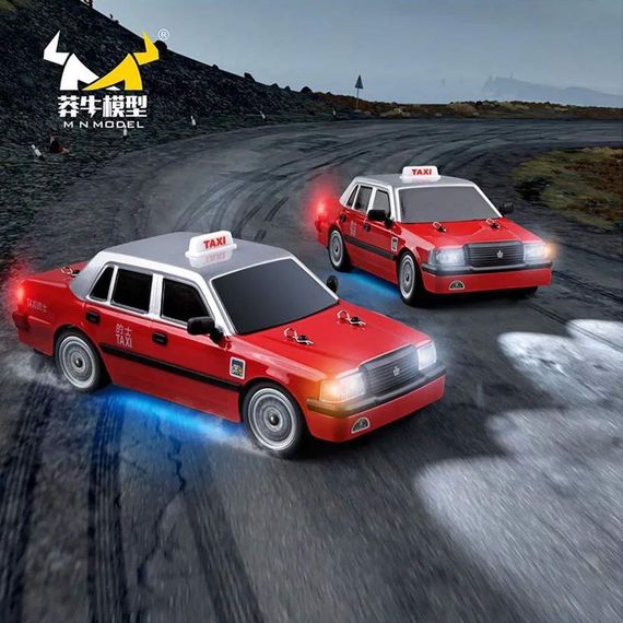 Машинка на радіокеруванні MN38 Drift Car 1/16 RTR MN Model Hong Kong Taxi | Зображення 4