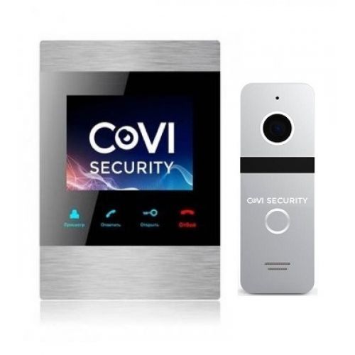 Комплект домофона CoVi Security HD-06M-S  Iron Silver | Зображення 3