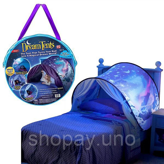 Палатка детская Dream tents plus палатка для детей детская палатка мечты Фиолетовая | Зображення 3