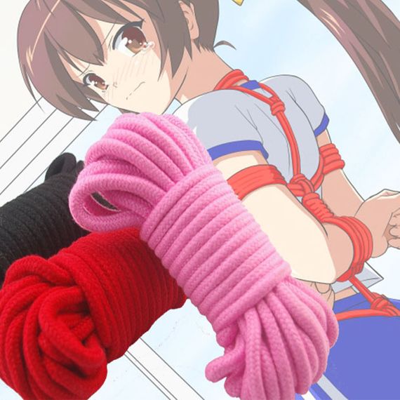 Мотузка для зв'язування, шикарі «Love universities» колір рожевий sexstyle | Зображення 2