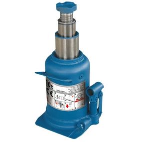 Домкрат GTM гидравлический бутылочный 10т (210-520мм) двухштоковый (TH810001)