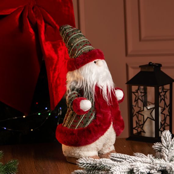 Новорічна фігурка Скандинавський Санта 21×20×53 (см) Червоний CR-4-8 | Зображення 4